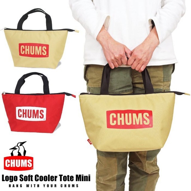 送料無料 21春夏新作 Chums チャムス ロゴソフトクーラートートミニ バッグ 保冷バッグ お出かけ 買い物 ピクニック 遠足 お弁当用 ランチバッグ 小型 Ch Ch60 3099 Bears Online