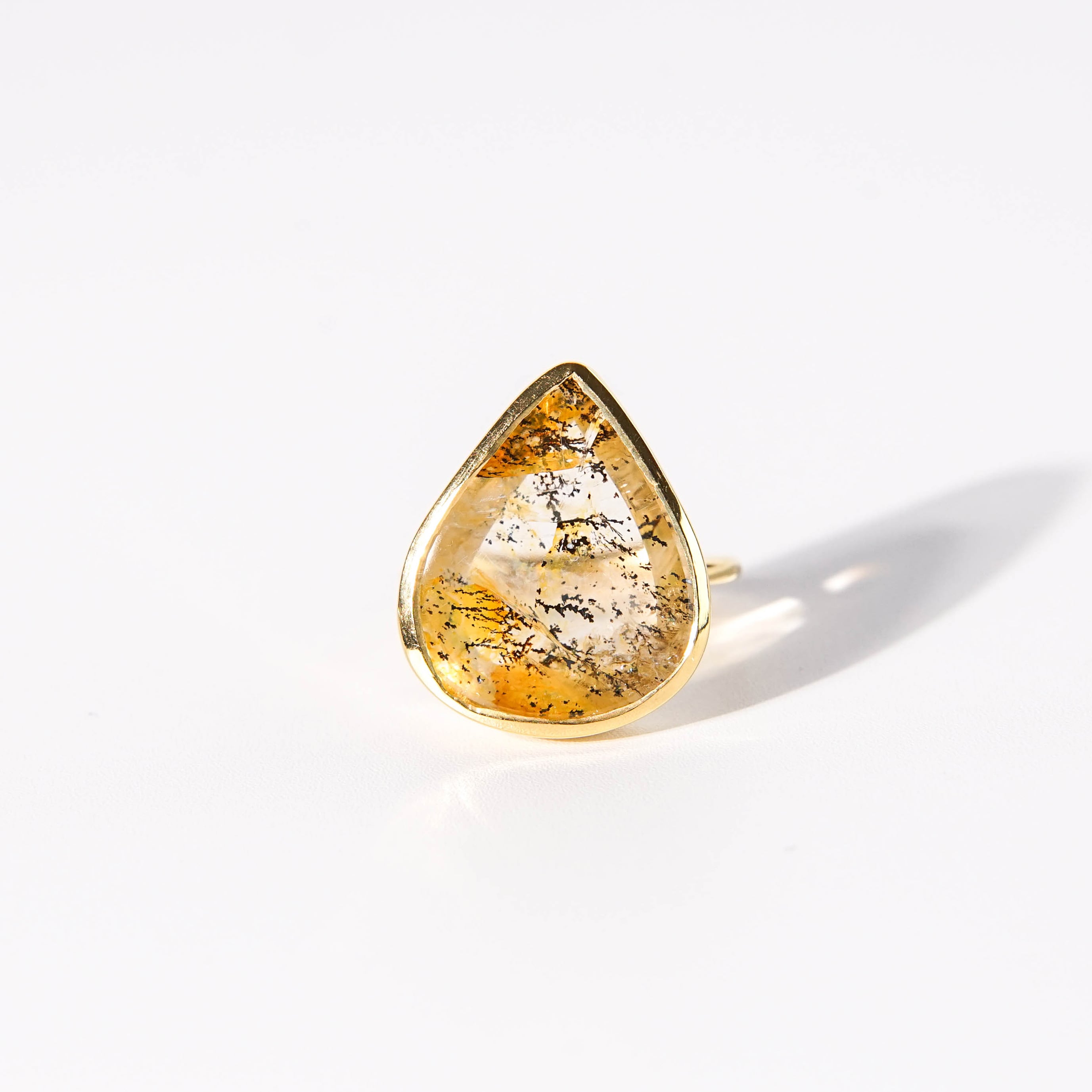 10号】デンドリティッククォーツ リング（グラン） | YUEN jewelry