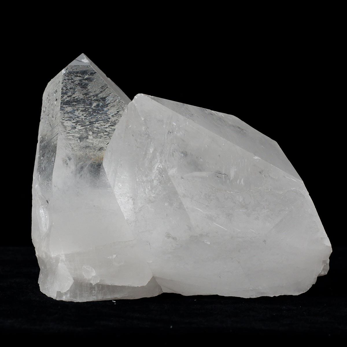 水晶 クラスター アーカンソー産 水晶 原石 一点物 282-713