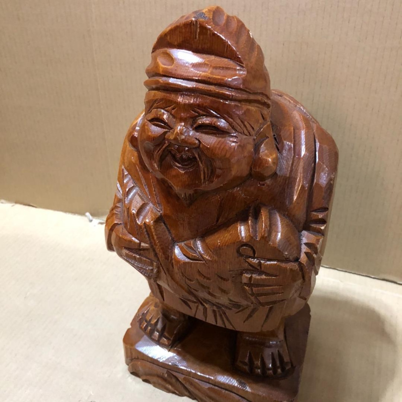七福神 木彫り 置物② | REBORN SHOP