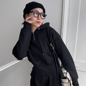 ミニzipショートPK/ブラック