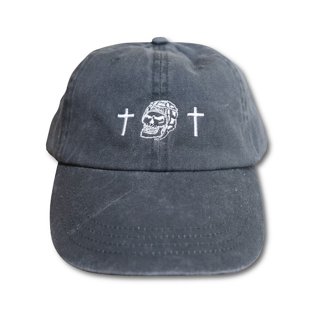 RUGBY SKULL Low Cap Black