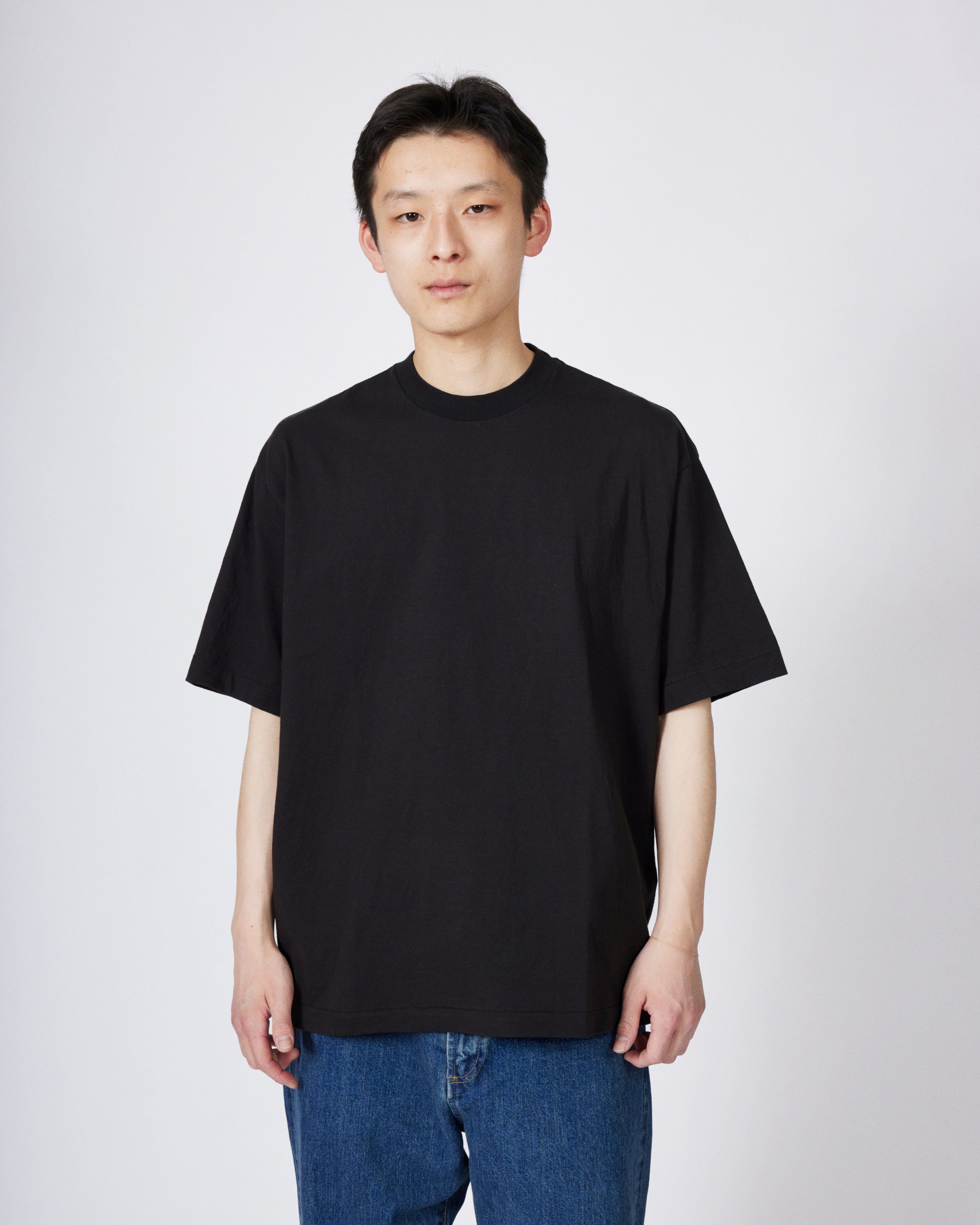 everyone american cotton tee shirt (BLACK) | everyone