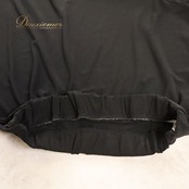 社交ダンス 衣装 ACROSS アクロス スカート レッスンウェア ブラック系 黒 無地 シンプル アシンメトリー 華やか かわいい おしゃれ 上品 大人っぽい ダンス 練習 レッスン ダンス衣装 練習着 社交ダンス衣装 軽やか ふんわり フレア