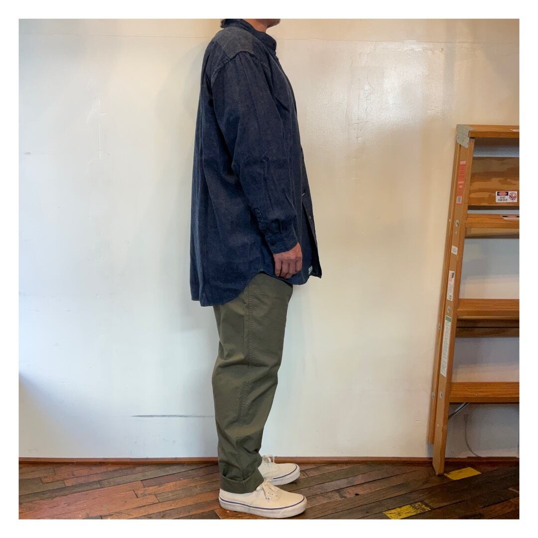 orSlow / Loose fit stamd collar shirt（Unisex） | BIRD MOUNTAIN