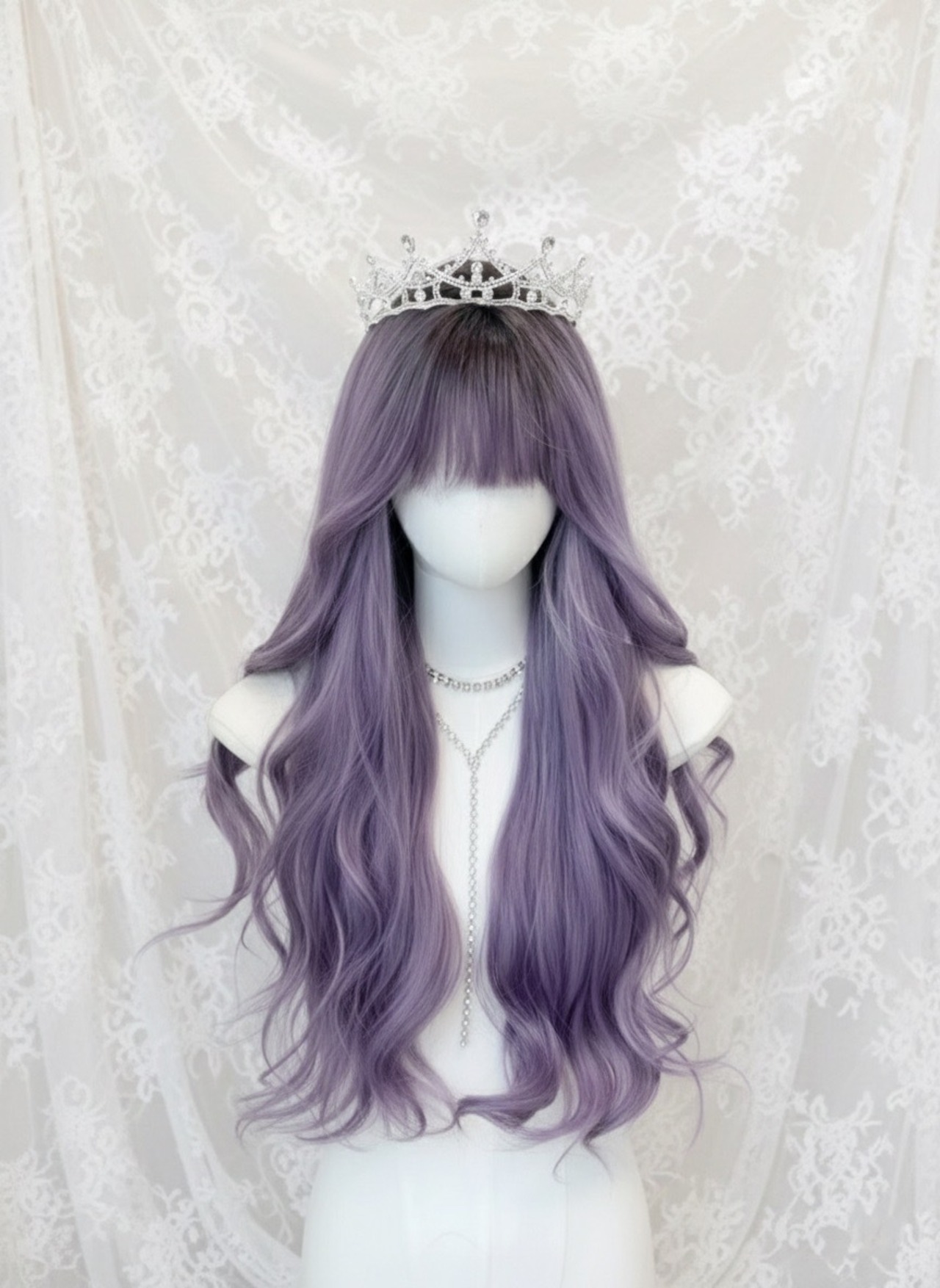 Basic - Angel Purple【商品番号 1077】レースフロントなし×