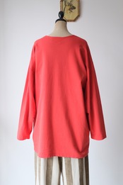 Marimekko red arch logo heavy cotton top