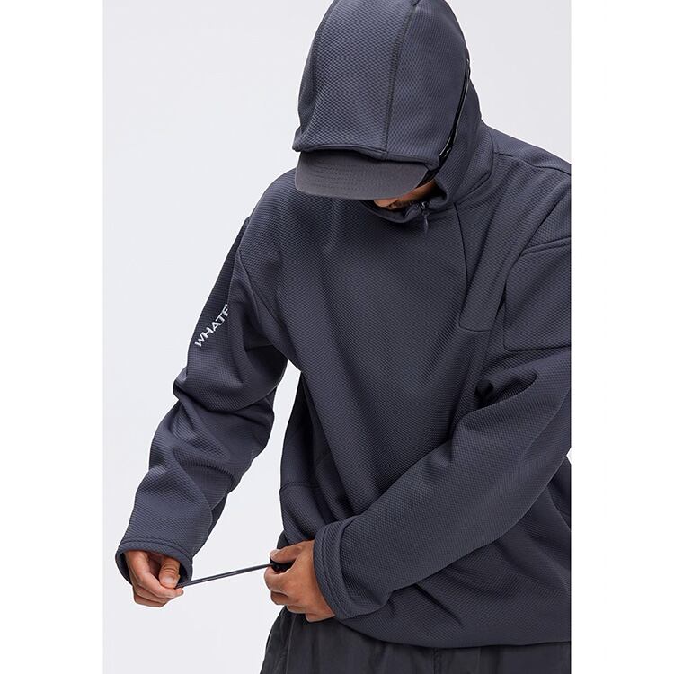 ★VELVET HOODED SWEATSHIRT　　　A0877