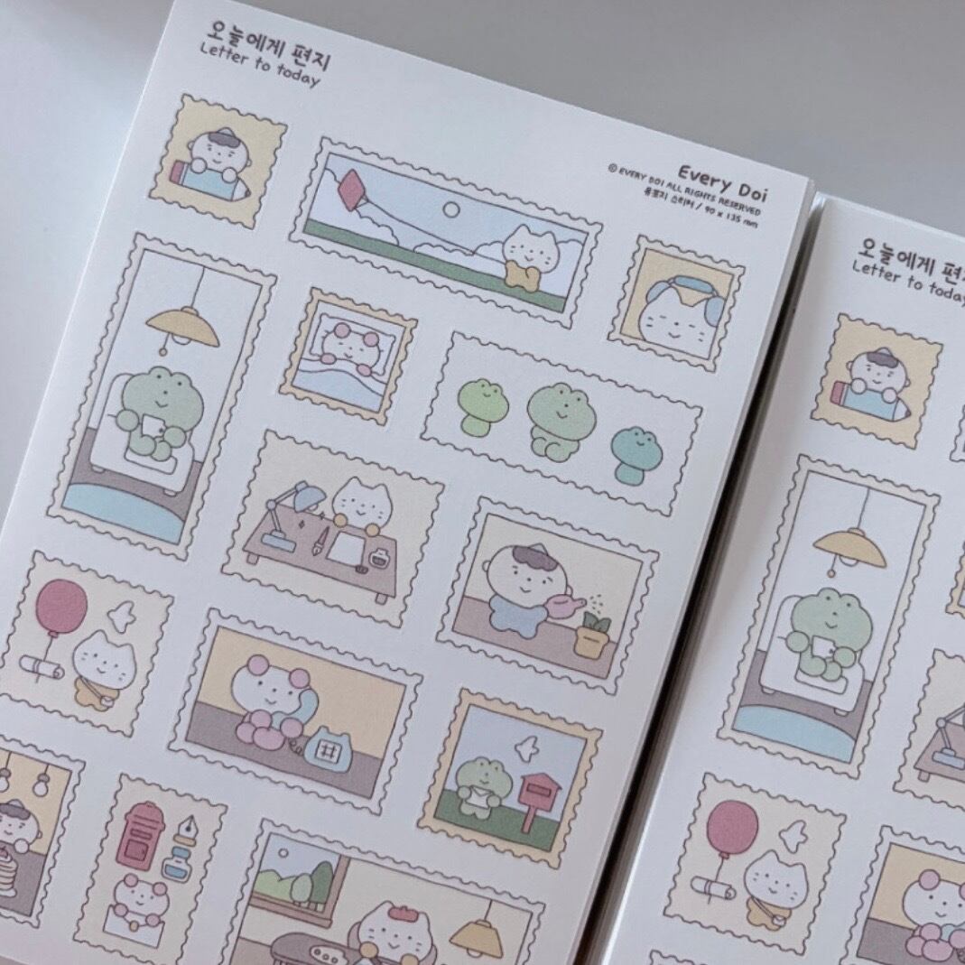 every doi〔sticker -Letter to today- 〕
