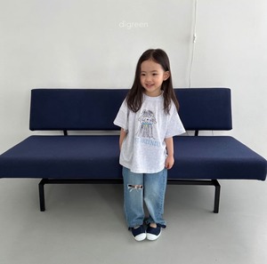 【Digreen ディグリーン】BEST FRIEND Tシャツ 85~120cm メランジ 240516