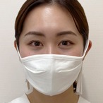 竹の布マスク(白/小さめサイズ)