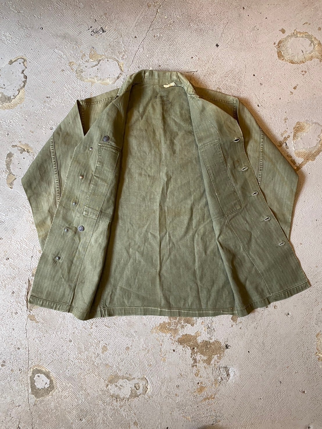 【sunny vintage・5点おまとめ】40s米軍M43 HBTなど VINTAGE】40s US Army M-43 HBT Jacket