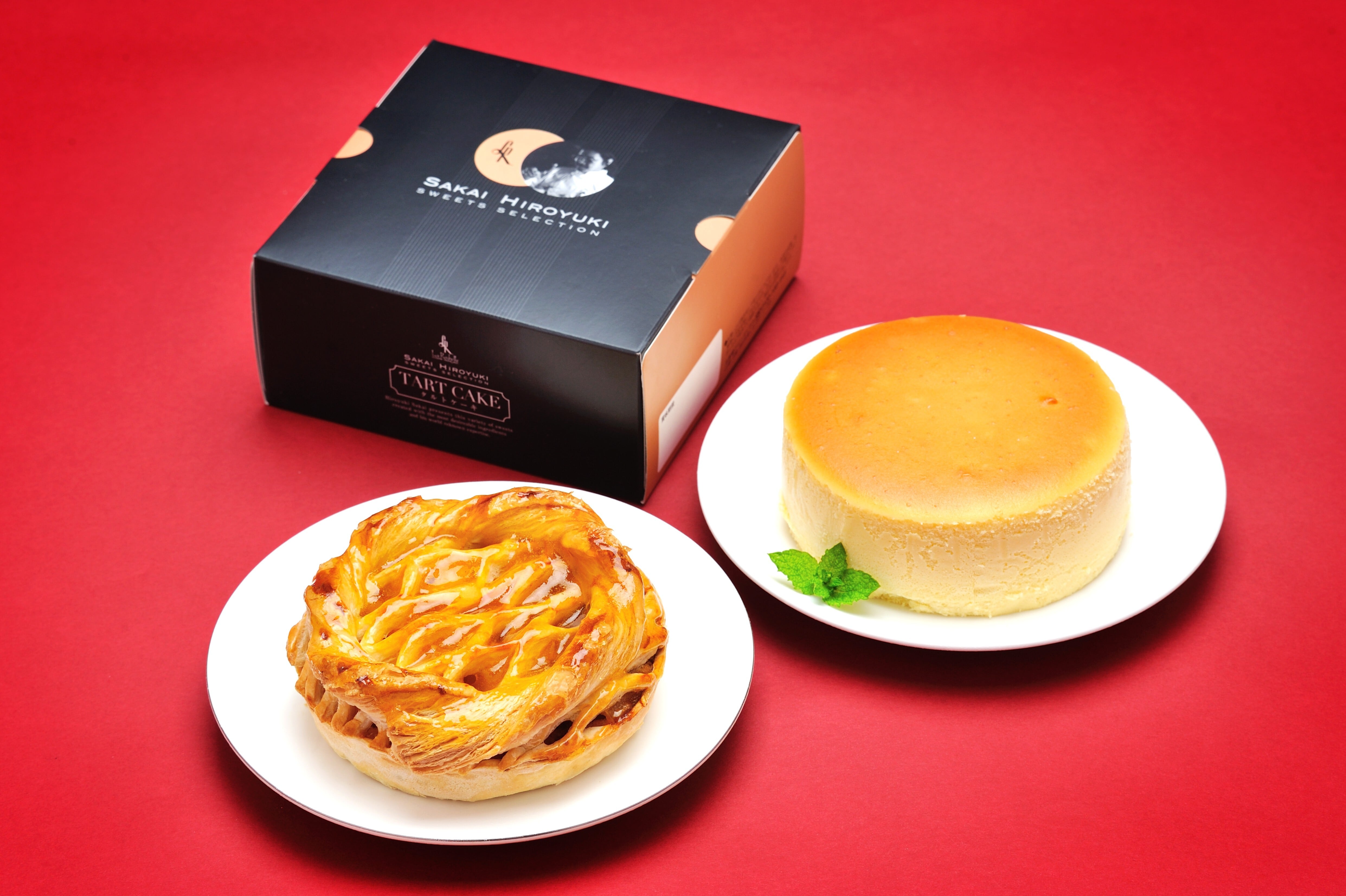 坂井宏行監修　津軽りんごパイと濃厚チーズケーキセット（冷凍）