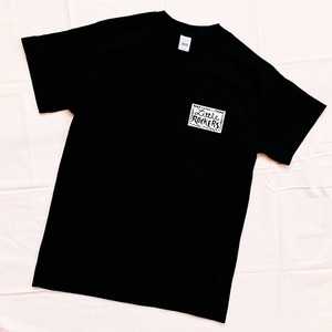 Little ROCKERS "Official Logo by Kads MIIDA" Tshirt -BLACK-