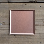 《銅のスクエアトレイ（120mm×120mm）つや無し｜つや有り》a.278オリジナル