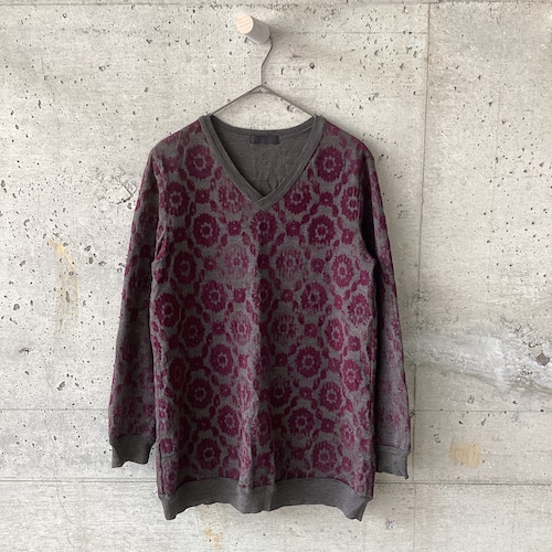 UNDER COVER 2010年A/W flocky print knit