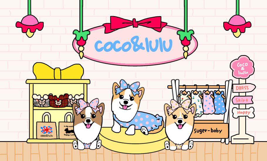 犬服　ココ&ルル　ハンドメイド coco＆lulu