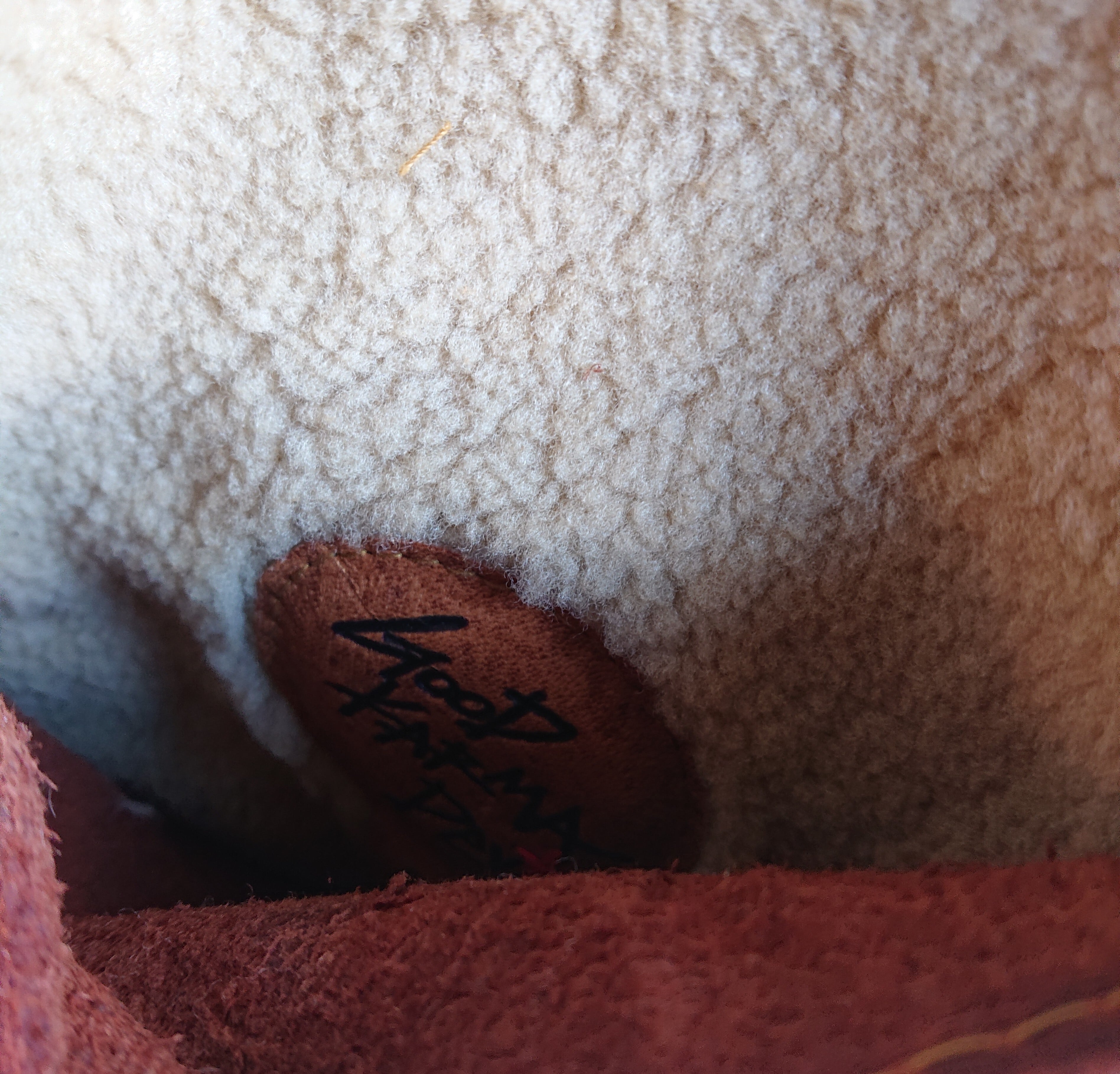 GOODKARMA DEVELOPMENT MOUTON TRUCKER JACKET 