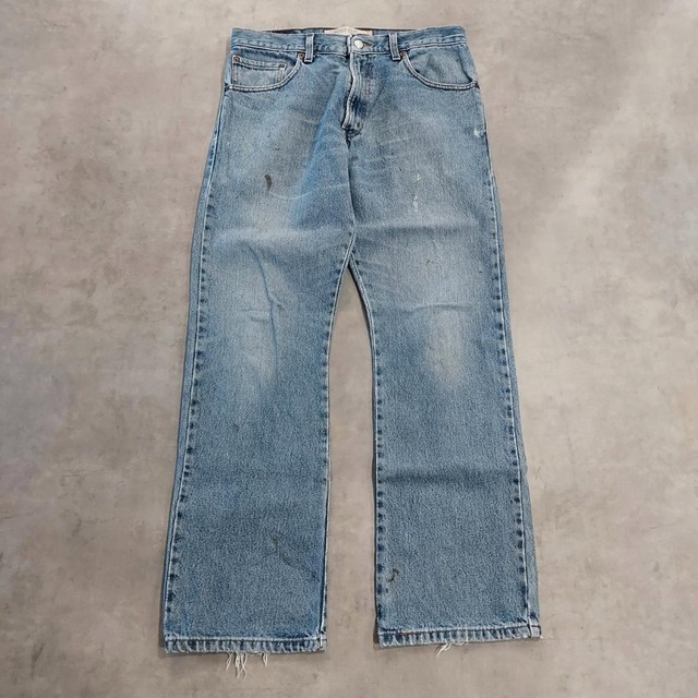 リーバイス517 Levis W33 フレアデニム 青 古着 00s 20058