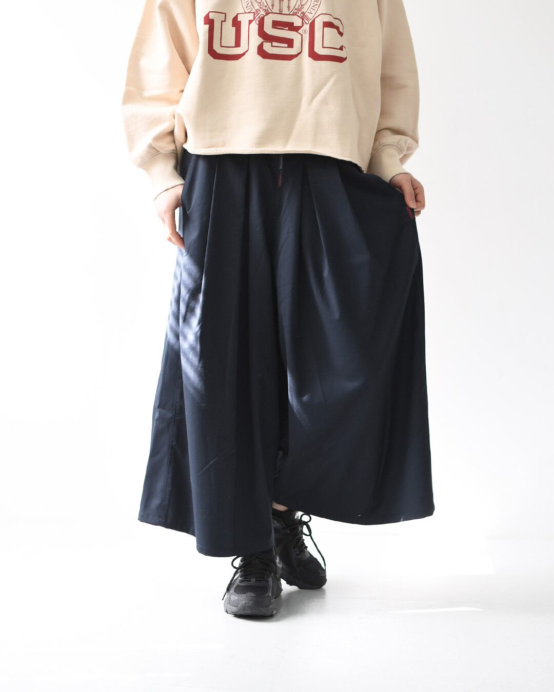 Gramicci [グラミチ] STRETCH GABARDINE FLARE PANT [GLP4-FJP08
