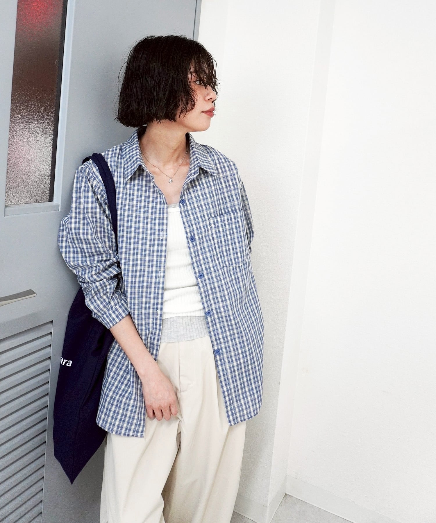 ミニチェックシャツ 5840025（0116） | gossara(ゴサラ)