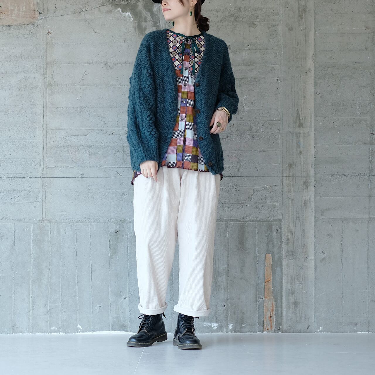 Perverze パーバーズ モヘアニットカーディガン 【PERVERZE】モヘア