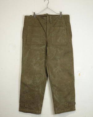 【Caka act2】40's French Army M-35 Vintage Motorcycle Pants