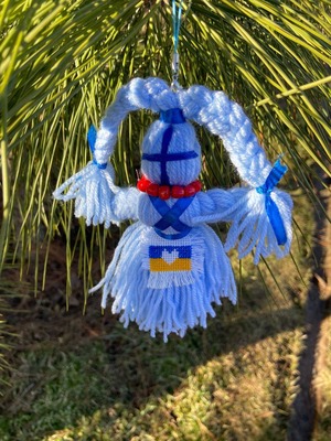 UA.Designer手作りモタンカ（ウクライナの御守り）