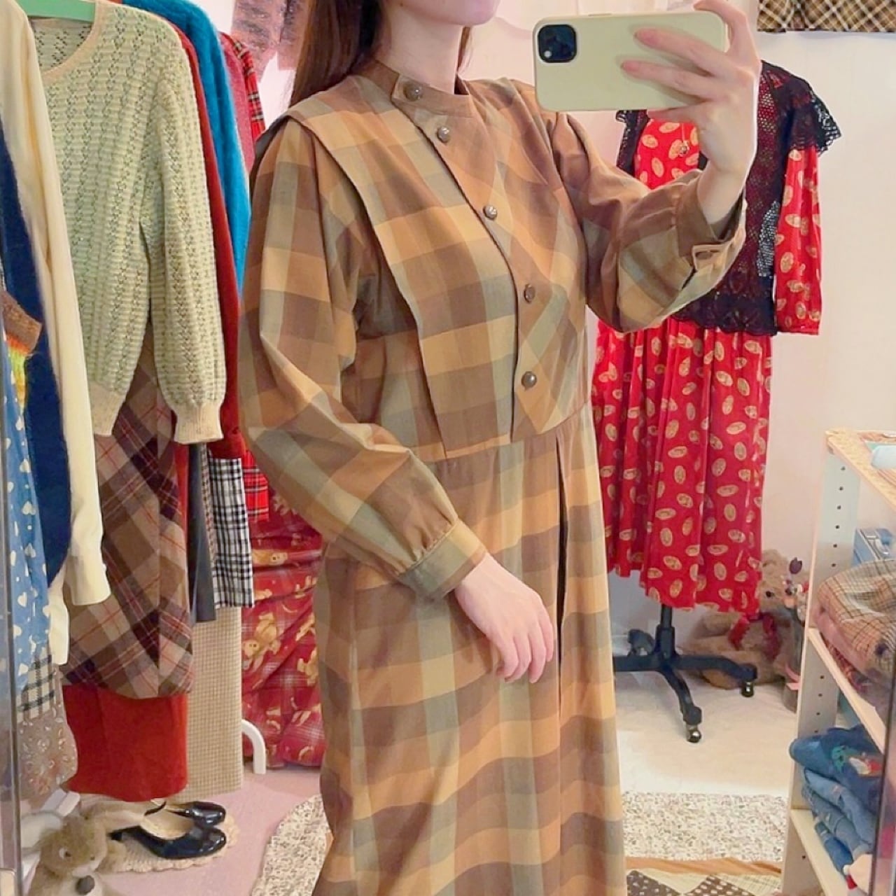 block check asymmetry button one-piece