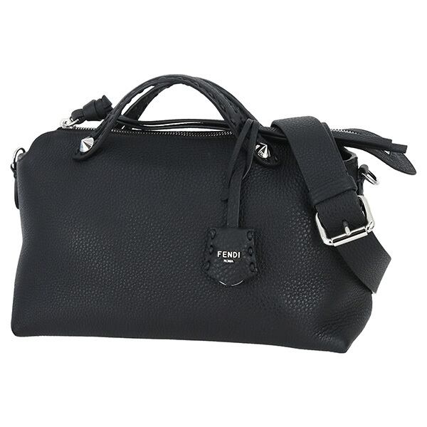 Used FENDI フェンディ バイザウェイ セレリア ミディアム ブラック 