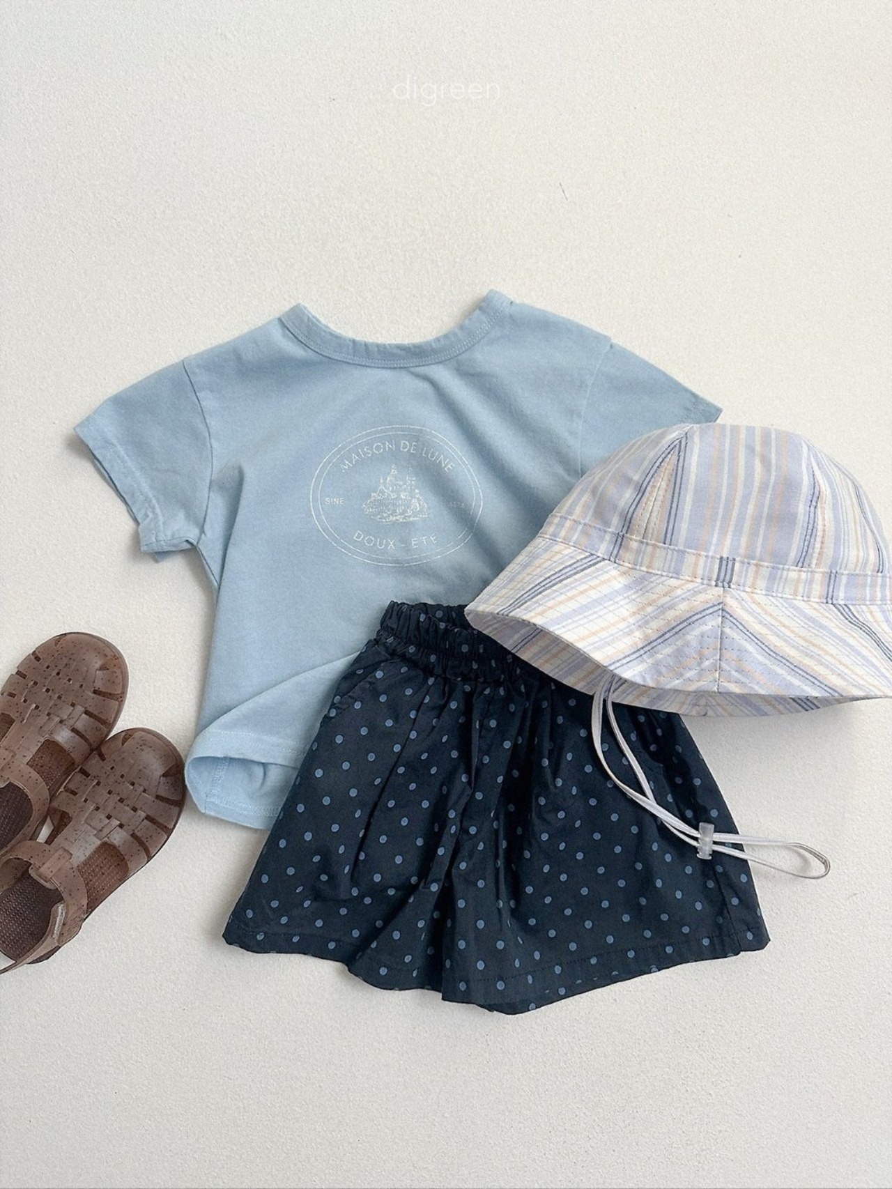 【取寄/韓国直送】digreen 26/SM  ドットハーフパンツ｜夏服｜韓国子供服