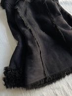 "EGOIST" Gimmick Fur Duffel Coat