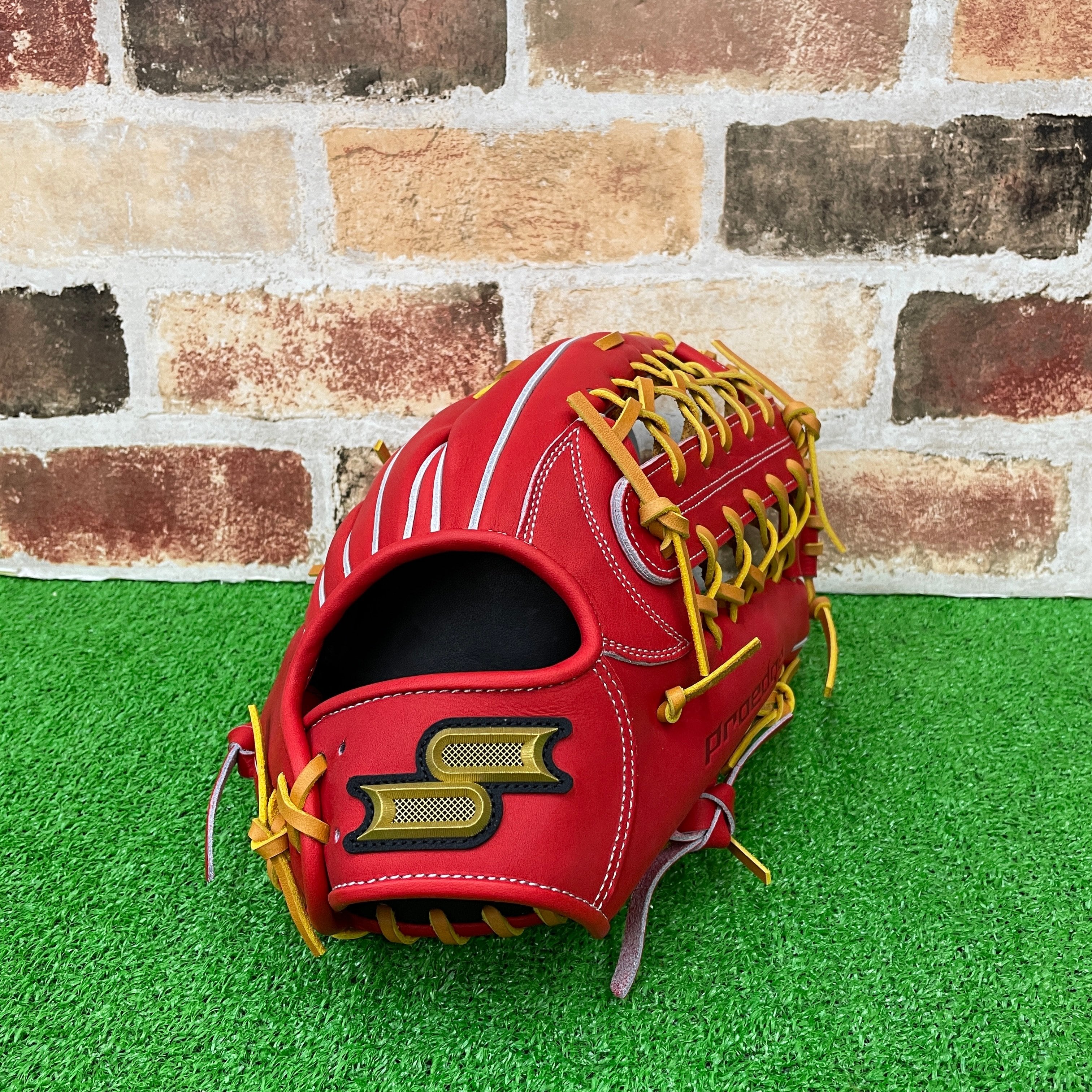 SSK プロエッジ 軟式グラブ 外野手用 PNB874 Bオレンジ 学生野球対応