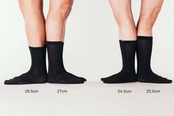 aligatos - paper socks：sumi
