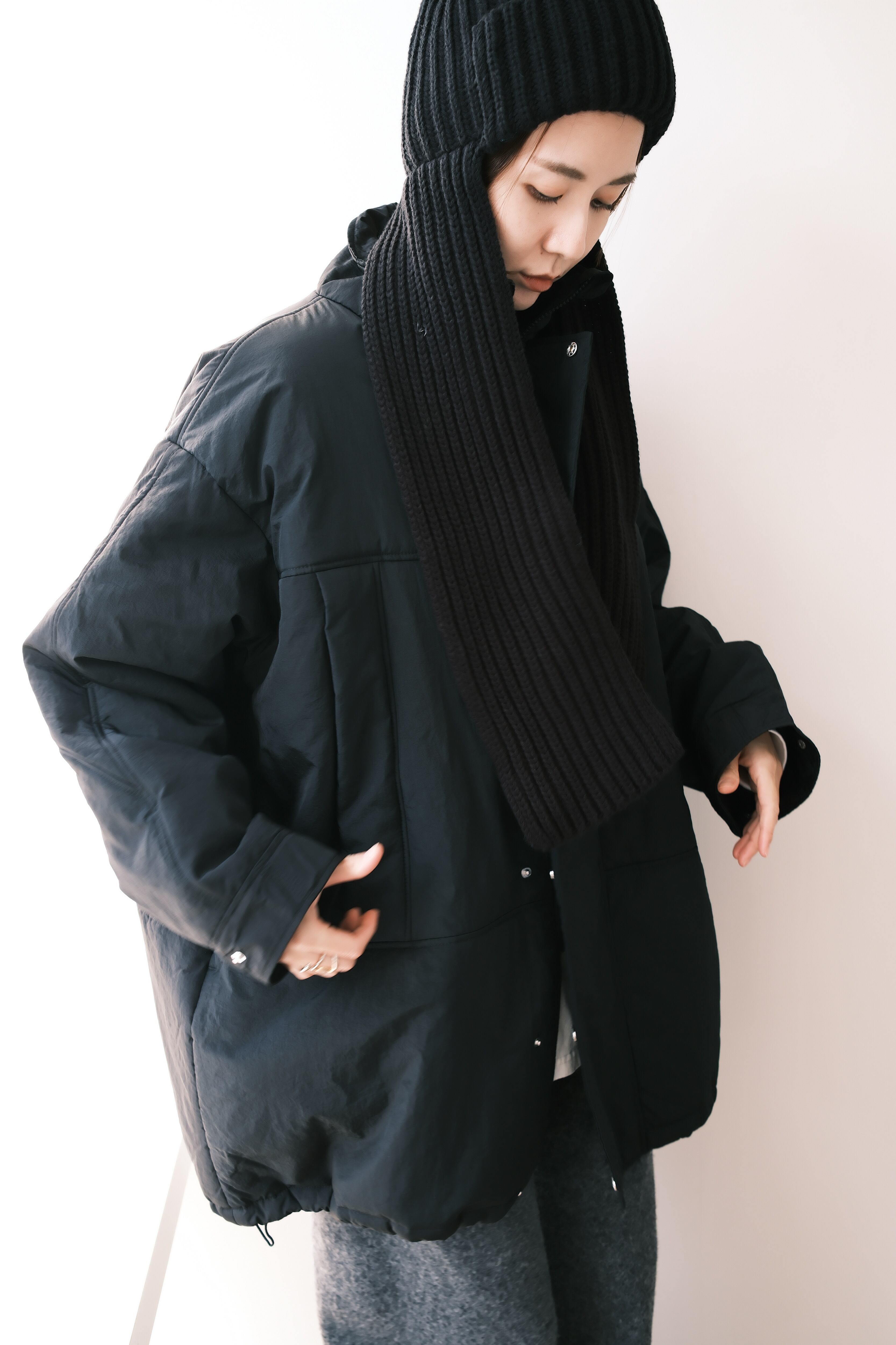 NOMINE モンスターパーカー Black | planet3rd