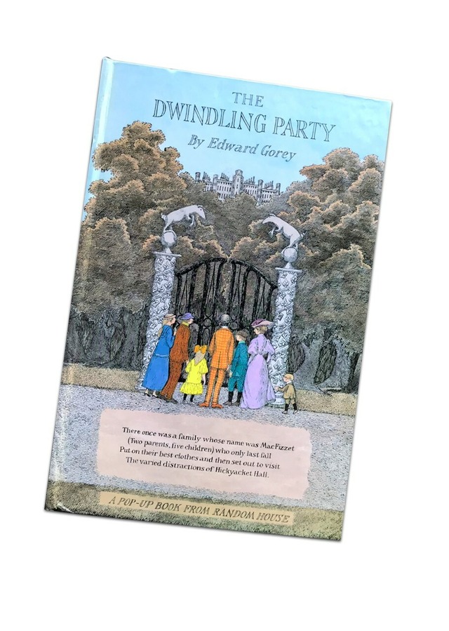 ＊BOOK＊ エドワード・ゴーリー　POP UP 絵本　THE DWINDLING PARTY