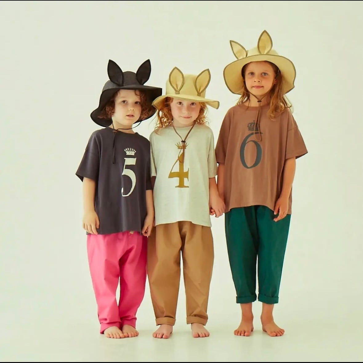 【即納/送料無料】Number Tee for / cocoa brown