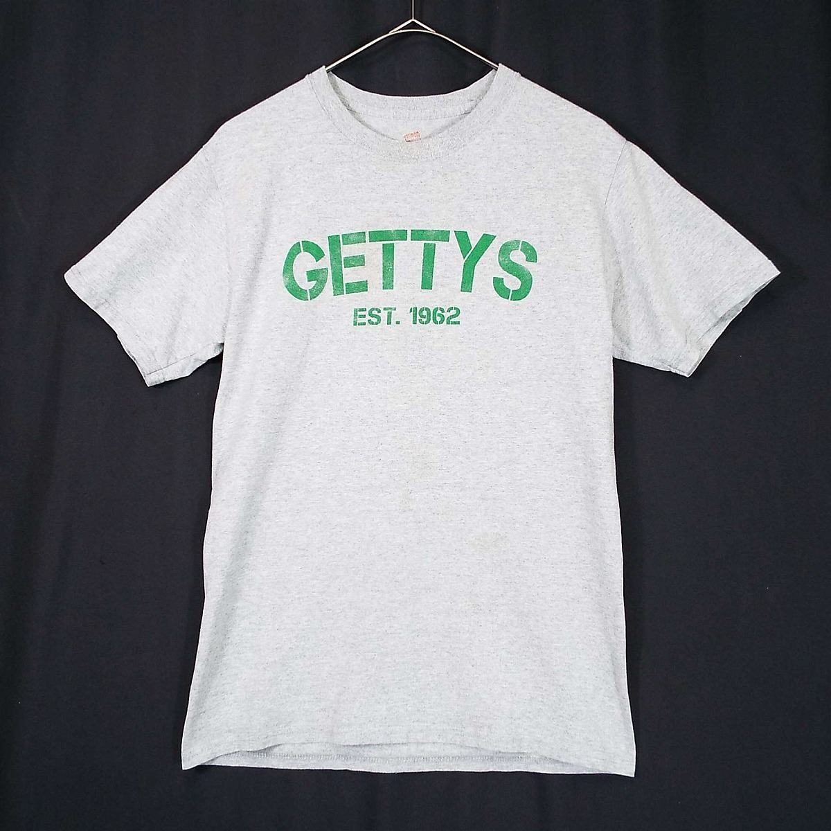 企業ロゴ】Hanes ヘインズ GETTYS EST.1962 年号入り アーチロゴ 
