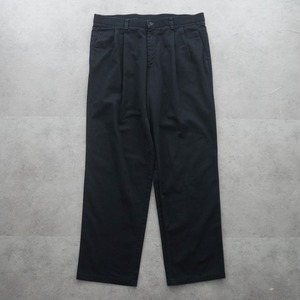 00s DOCKERS CHINO TROUSERS black [W36L31.5相当] 古着