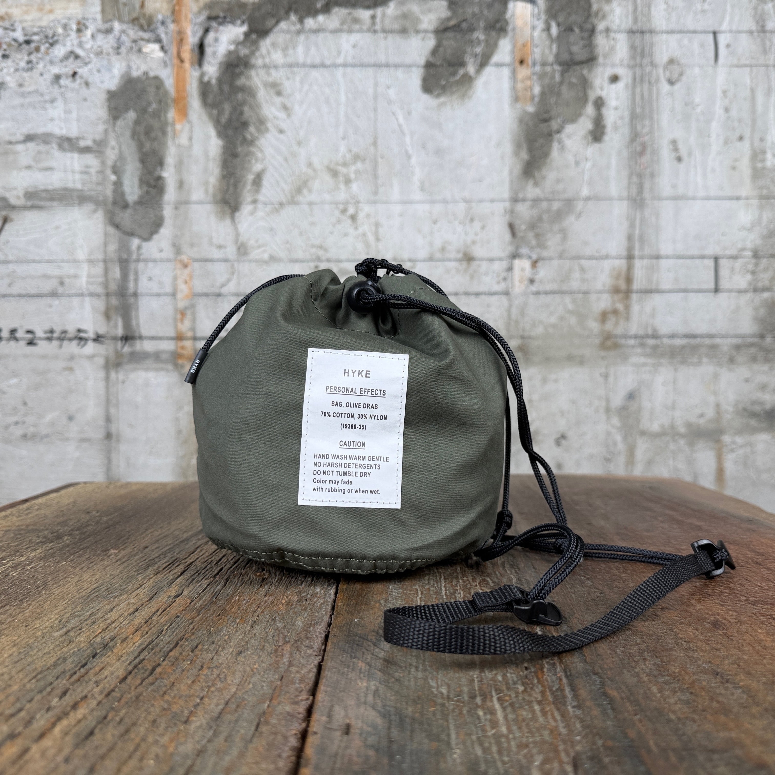 HYKE【ハイク】POTER X HYKE BONSAC MINI & COIN CASE 19356 / OLIVE