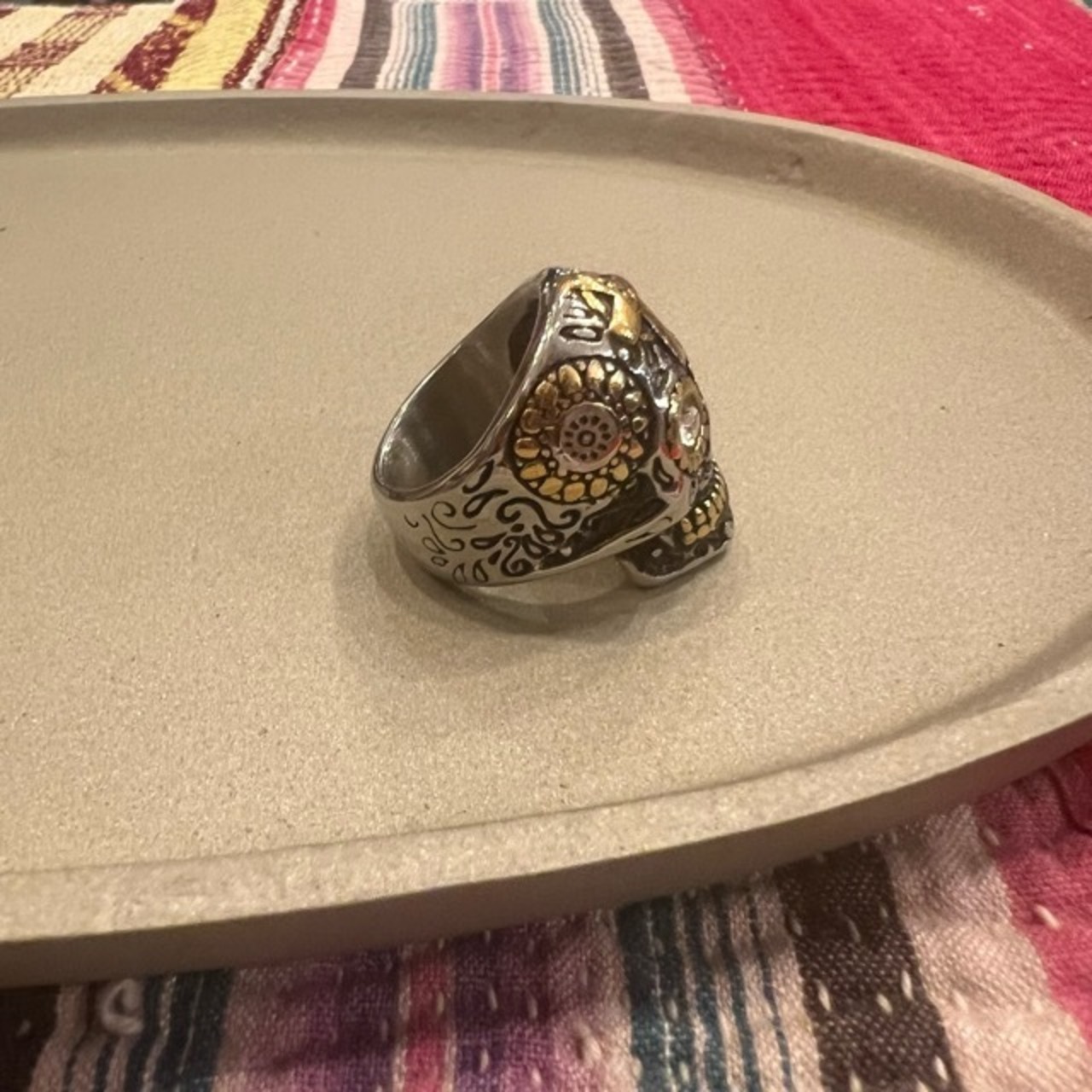 TOPANGA Jewelry Cross Skull Ring　Size 14 1７ 19 22 23  クロススカルリング　指輪　リング　クロス　スカル　骸骨