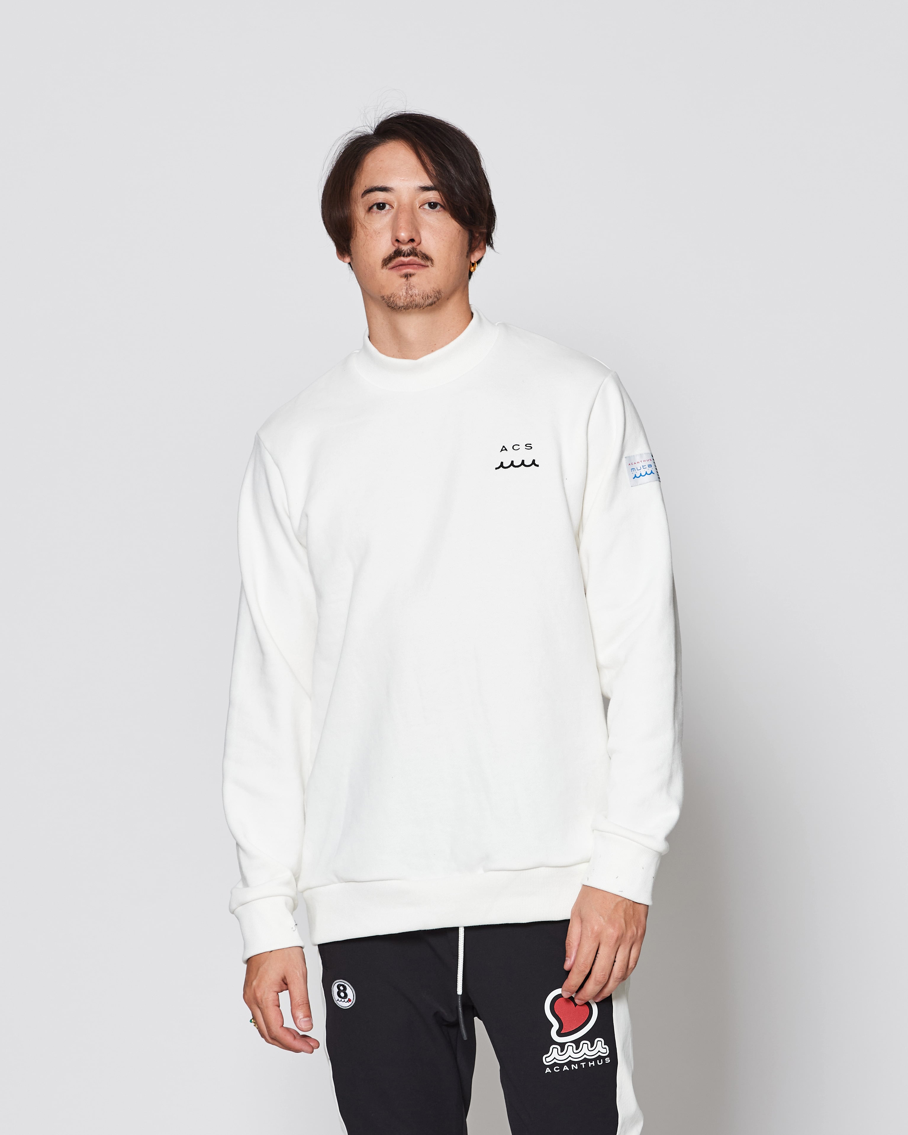 国内発送■ACANTHUS■xmuta MARINE モックネックスウェット 予約販売9月下旬~10月中旬入荷】muta MARINE × ACANTHUS モック