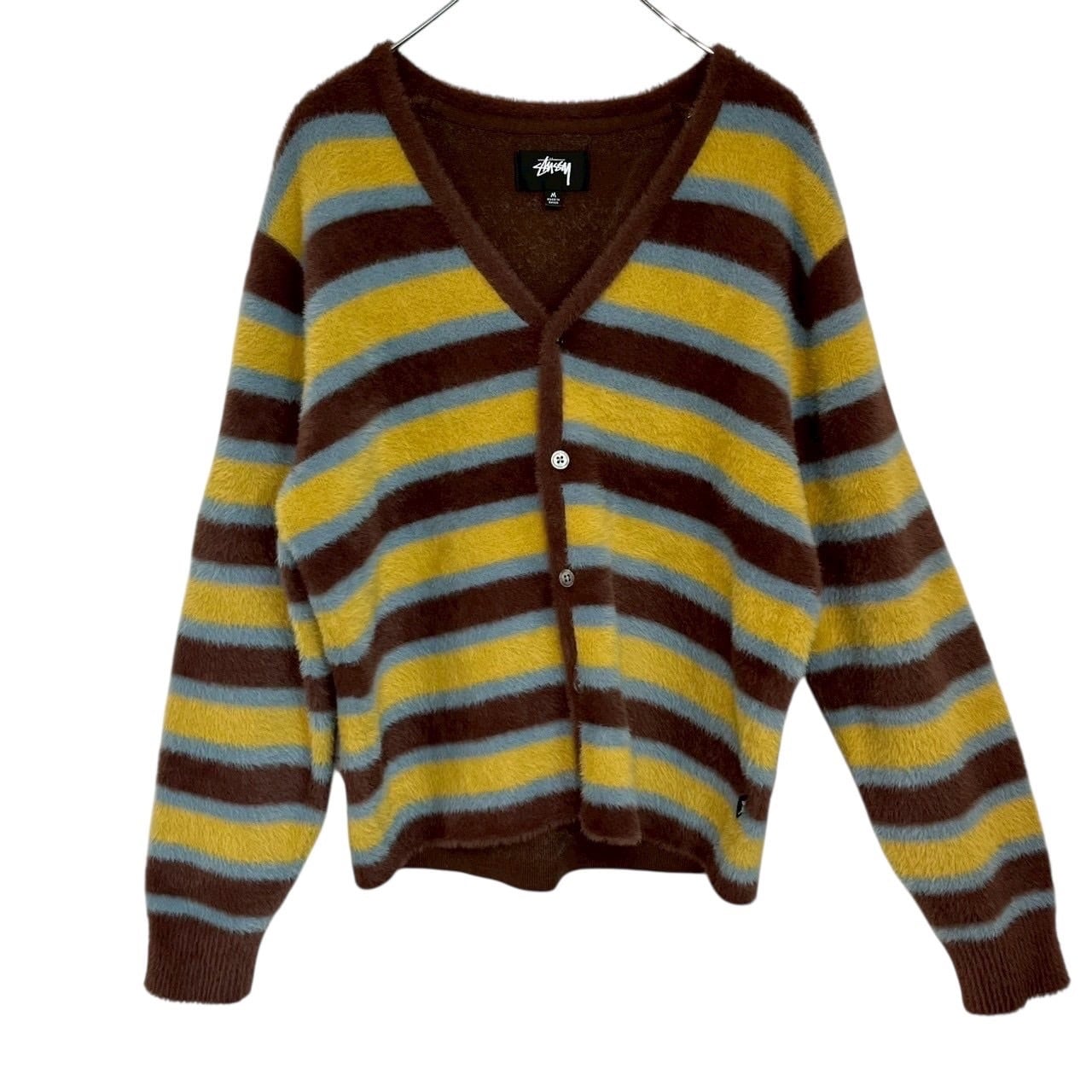 stussy ステューシー カーディガン M ボーダー | 古着屋SAKASHITA
