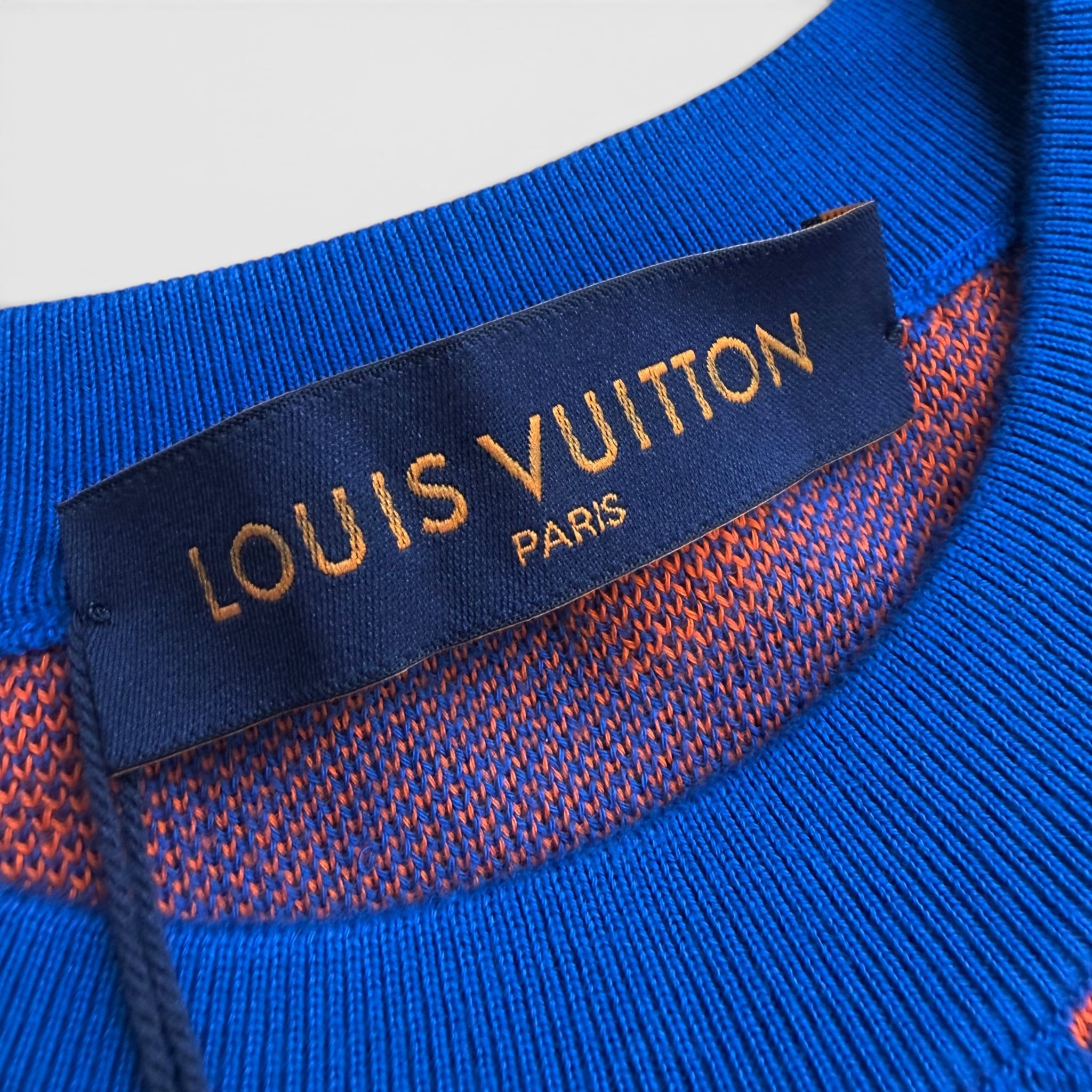 LOUIS VUITTON LV ジャズフライヤー ショートスリーブ ニット Tシャツ