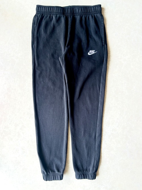 NIKE ナイキ ブラック スウェットフリース ジョガーパンツ