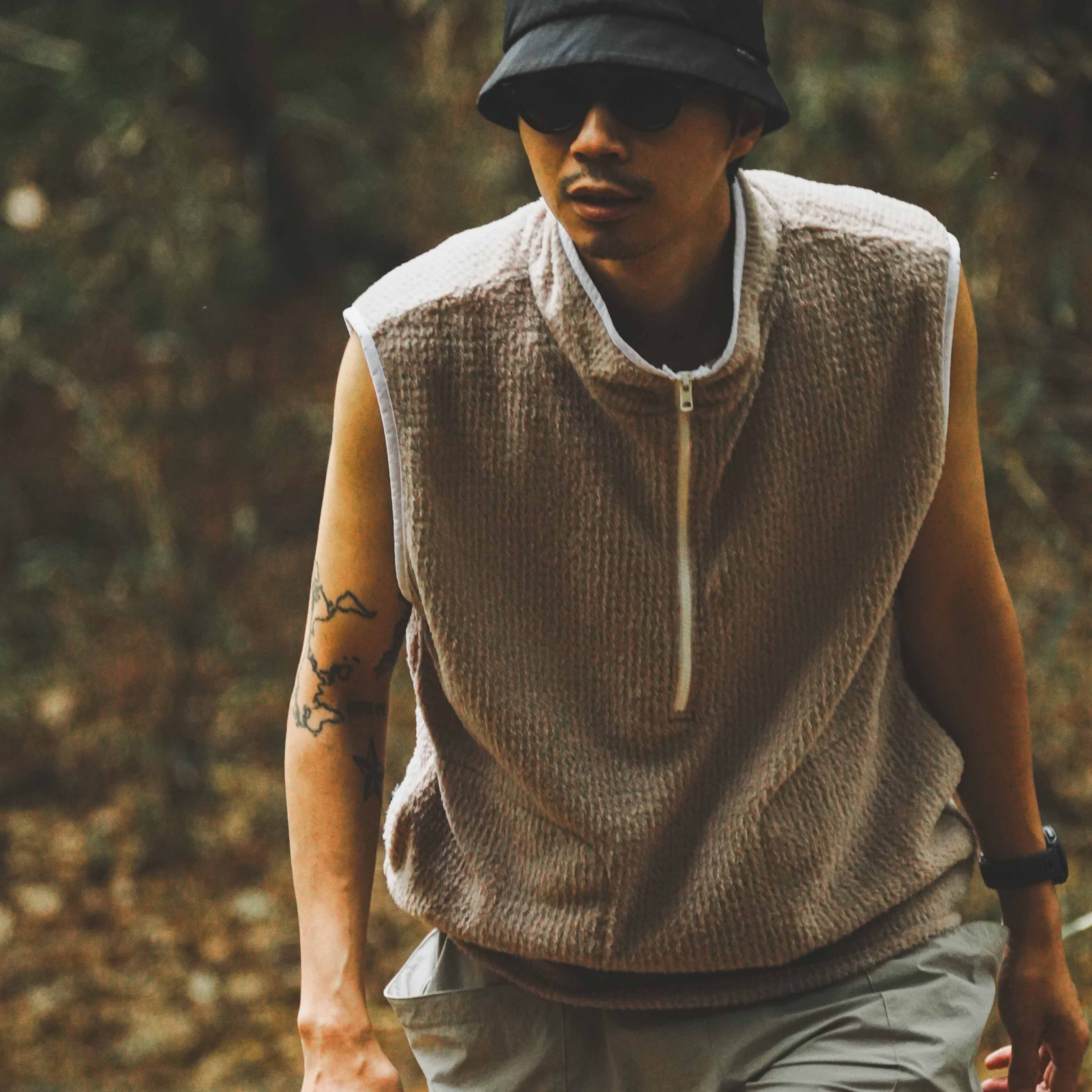 ALPHA 140 HALF ZIP VEST | ULTRA GOOD LUCK