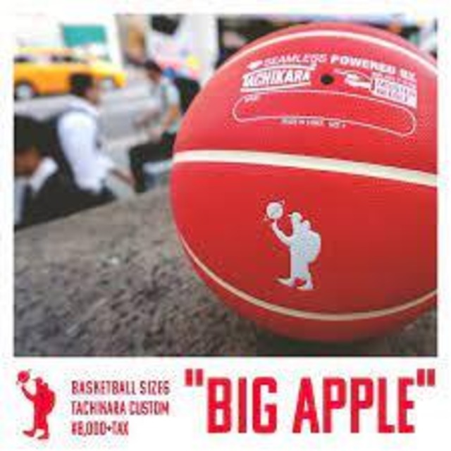 Spaceball Mag Tachikara Custom Basketball Size6 Big Apple Kagoーaktr