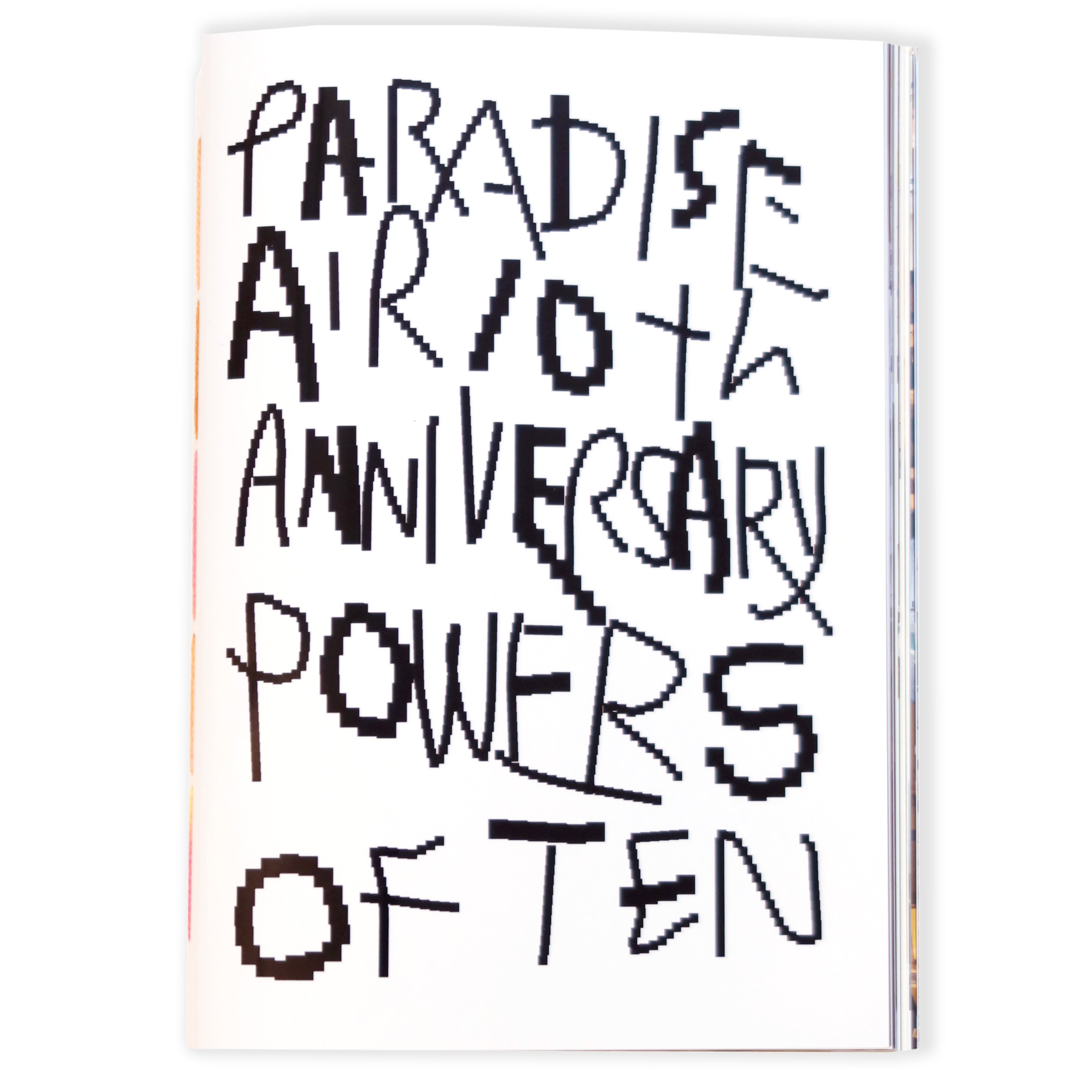 日本語版]PARADISE AIR 10th Anniversary ”POWERS OF TEN” | PARADISE AIR