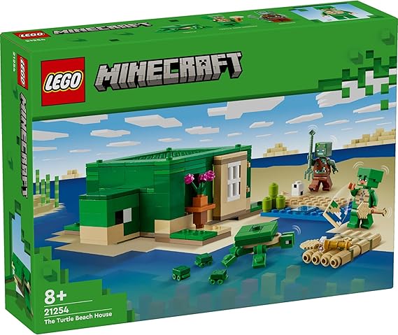 レゴ(LEGO) マインクラフト カメのビーチハウス おもちゃ 玩具