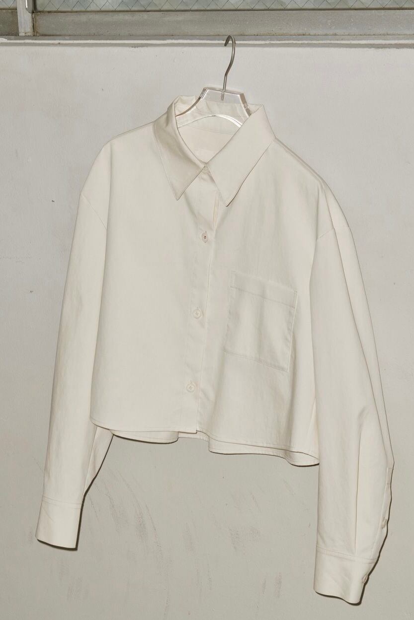 TODAYFUL Over Shoulder Shirts オーバーショルダーシャツ Ecru 